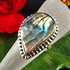 Mother of Pearl Ring adorned • 925 Silver Jewelry -50%