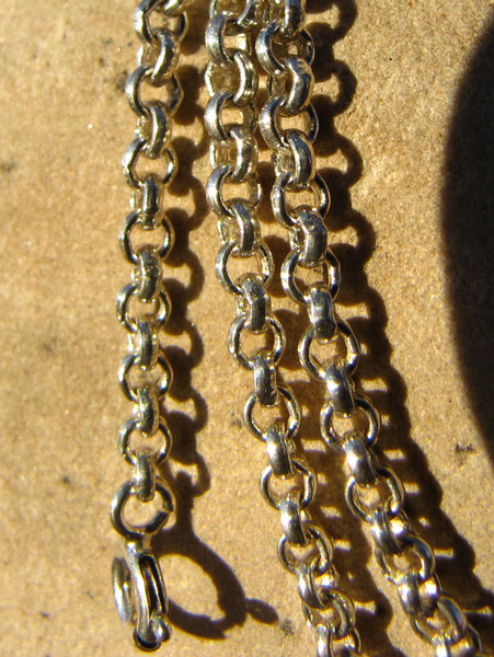 Pretty Indian Pendant Chain Ø 2.5mm 925 Silver Necklace