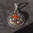 Indian Pendant Turquoise Coral • 925 Silver Ethnic Look