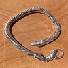 Armband Schlangenkette 5mm achtkant - 925 Silber