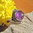 Amethyst Ring finely decorated - Indian Silver Jewelry