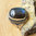Indischer Labradorit Ring rechteckig - 925 Silber Schmuck