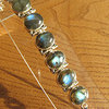 Shimmering Labradorite Bracelet - 925 Silver Jewelry