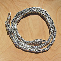 Indian King's Chain Ø 4mm - 925 Silver Ethnic Necklace