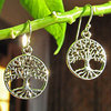 Earrings 'Tree of Life' • 925 Silver Jewelry Ethnic Style