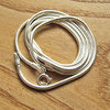 Snake Chain Ø 1.8mm ☆ 925 Silver ☆ Spring Ring Clasp
