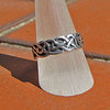 Indian Ring 925 Silver • Celtic Knot Ethnic Jewelry