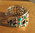 Indian Gemstones Bangle 4 rows - 925 Silver Jewelry