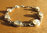 Indian Moonstone Bracelet ☼ Adornment 925 Silver Rim