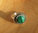 Enchanting Malachite Ring - Indian 925 Sterling Silver Jewelry