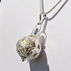 'Harmony Ball' Pendant with Moonstone ⚜ Silver Jewelry
