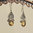 Indische Citrin Ohrringe ❦ Ethnostil ❦ 925 Silber