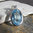 Solitär Anhänger Blauer Topas ⚜ Premium Qualität  925 Silber