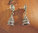 Indian 'Jhumka' Stud Earrings Bell Shape ❦ 925 Silver