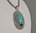 Magnificent Turquoise Pendant • Ethnic Style • Silver