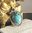 Turquoise Pendant ⯌ fine Ethnic 925 Silver Adornment