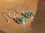 Round Indian Malachite Earrings • 925 Silver Jewelry