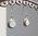 Runde Mondstein Ohrringe verziert ☙ 925 Silber