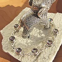 Sparkling Mystic Topaz Bracelet ⚜ 925 Silver Jewelry
