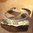 Bangle in Braided Design ☙ Indian 925 Silver Jewelry