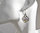 Indische Citrin Ohrringe ⚜ Graziles Silbergeflecht