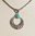 Fine Indian Turquoise Pendant Ethnic Style ❂ 925 Silver